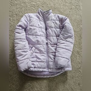 Eddie Bauer Kids Puffer Coat, XS (5/6), Light Purple